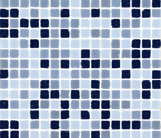 Vetro Chroma Melange Dark Azzurro | Mosaicos de vidrio | FLORIM