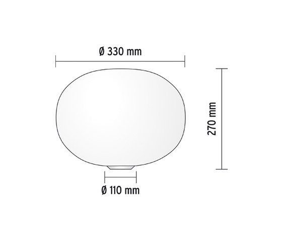 Glo-Ball Basic 1 | Table lights | Flos