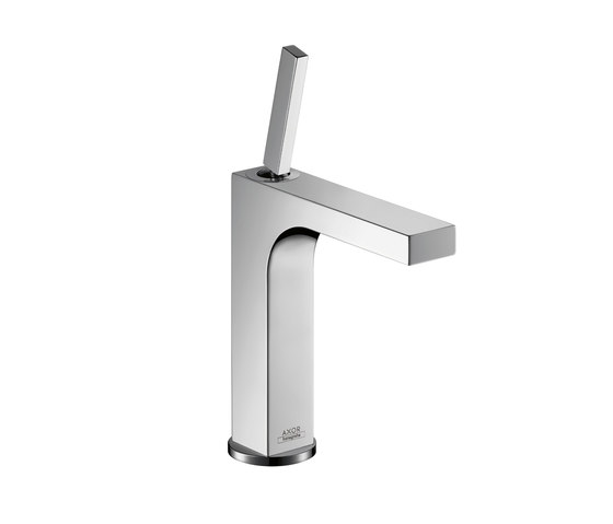 AXOR Citterio Single Lever Basin Mixer 180 without pull-rod DN15 | Wash basin taps | AXOR