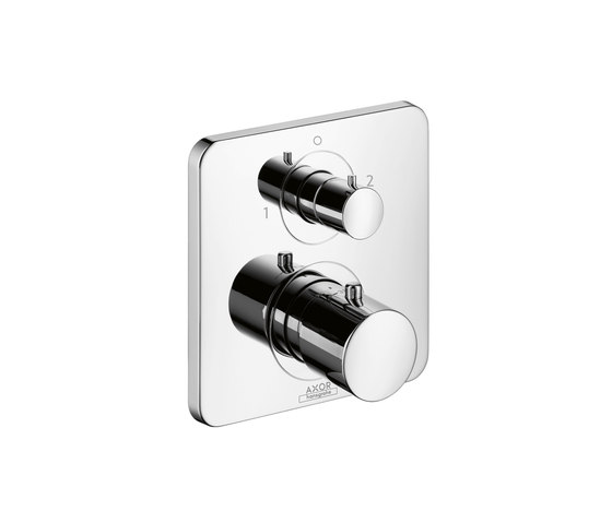 AXOR Citterio M Thermostatic Mixer for concealed installation with shut-off/diverter valve | Bath taps | AXOR