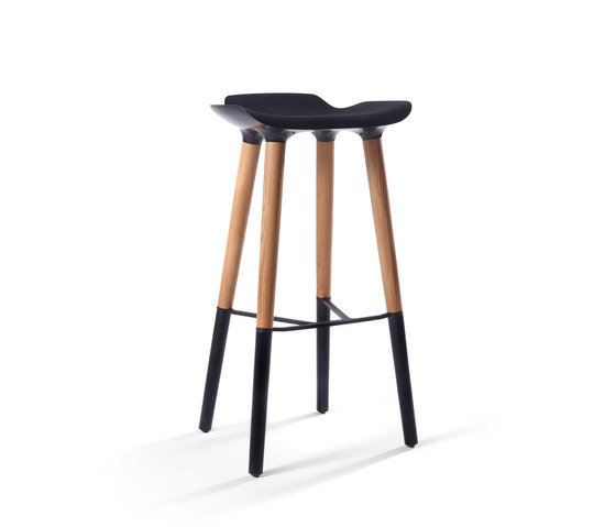 Pilot Bar Stool Legs black | Bar stools | Quinze & Milan