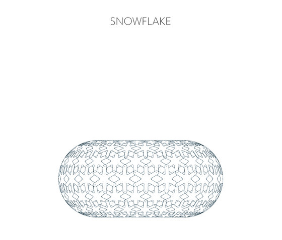 Snowflake Bamboo | Lámparas de suspensión | David Trubridge Studio
