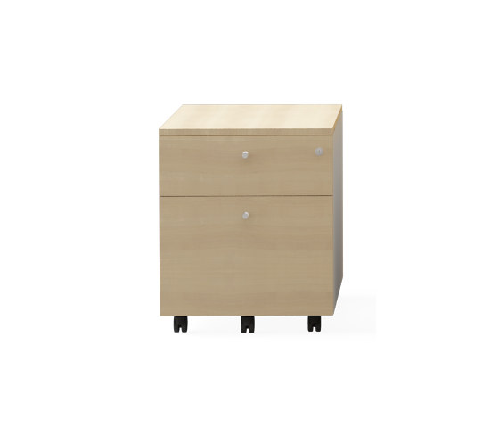 Cube H56.7 Movable Pedestal | Carritos auxiliares | Nurus