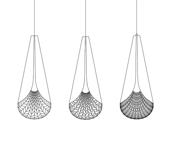 Basket Of Knowledge Polycarbonate | Lámparas de suspensión | David Trubridge Studio