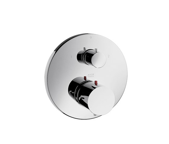 AXOR Starck Thermostatic Mixer for concealed installation with shut-off|diverter valve | Shower controls | AXOR