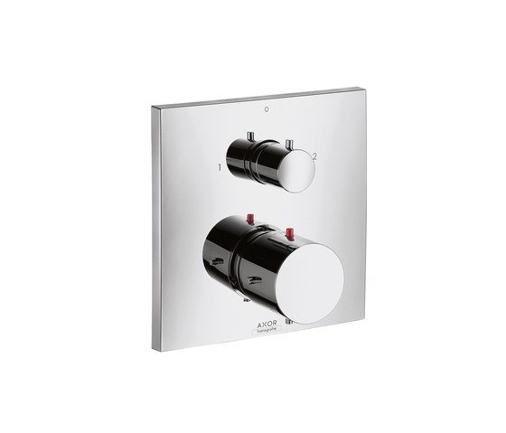 AXOR Starck X Thermostatic Mixer for concealed installation with shut-off|diverter valve | Shower controls | AXOR