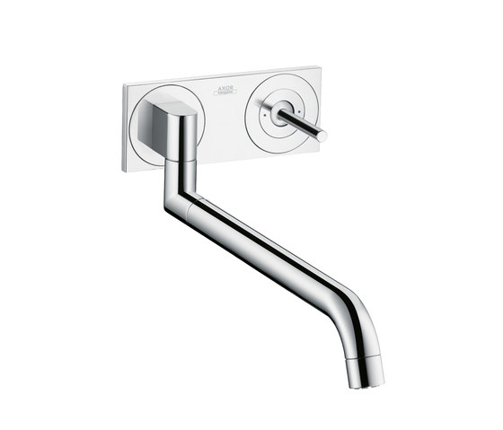 AXOR Uno Single Lever Kitchen Mixer for concealed installation by AXOR | Kitchen taps