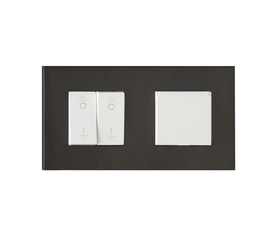 Paris BR bronze | Switches with integrated sockets (Schuko) | Luxonov