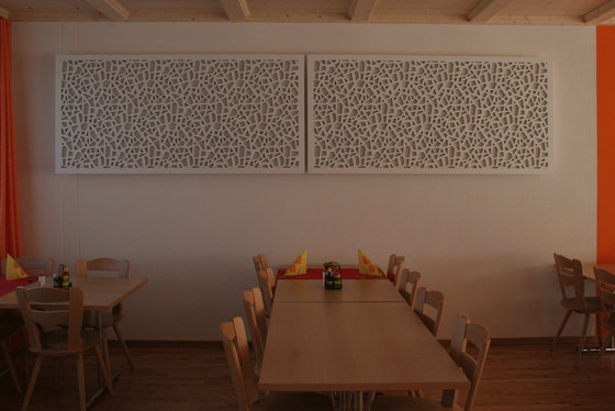 Room Acoustics | Sound absorbing wall systems | Bruag
