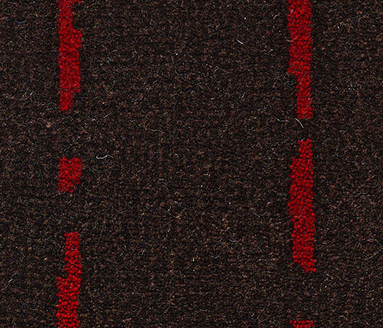 Pinestripe Brown-Red 71 | Moquette | Kasthall