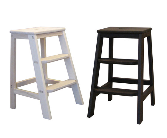 Step step stool | Échelles de bibliothèque | Olby Design