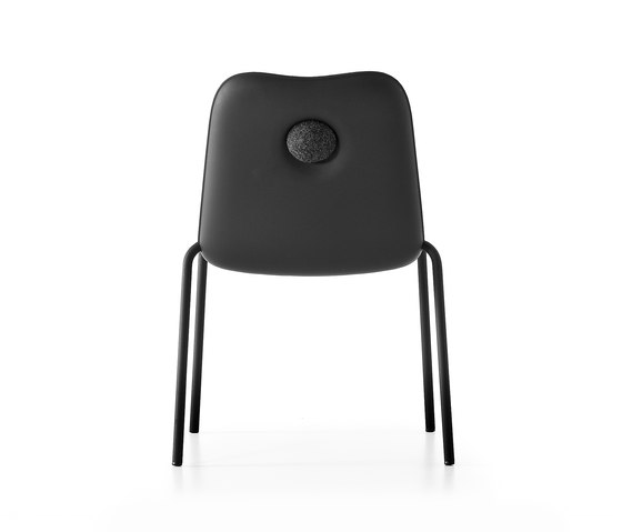 Boum Black Chair | Chairs | Kristalia