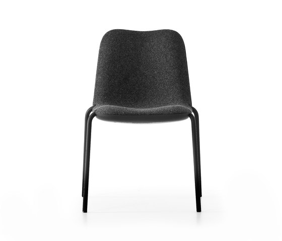 Boum Black Chair | Chairs | Kristalia