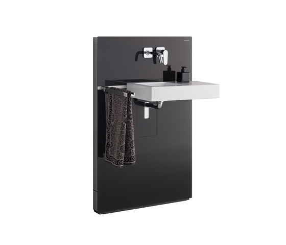 Geberit Monolith sanitary module for washbasins | Robinetterie pour lavabo | Geberit