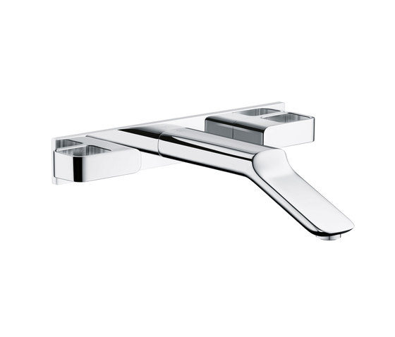 AXOR Urquiola 3-Hole Basin Mixer DN15 for concealed installation with spout 228mm | Wash basin taps | AXOR