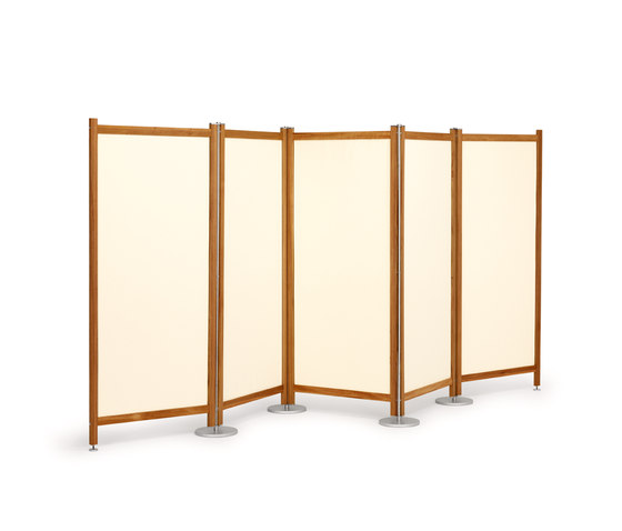 Folding screen with addtional panels | Paneles de ocultación | Weishäupl