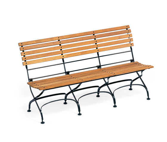 Classic Bench 3-Seater without armrests | Panche | Weishäupl