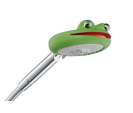 Hansgrohe Raindance S 100 Air 3jet Hand Shower DN15 with "Froggy" toy attachment | Shower controls | Hansgrohe