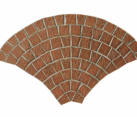 Dolmen Porfido Rossou Pavonec | Ceramic bricks | Atlas Concorde