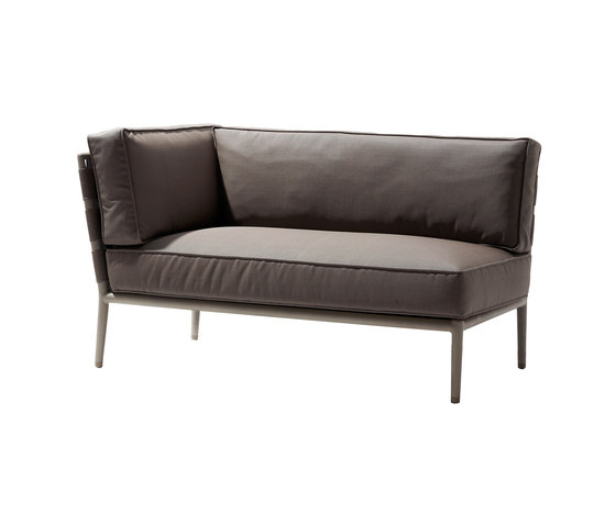 Conic 2-seater sofa left module | Divani | Cane-line
