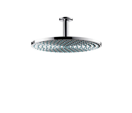 hansgrohe Raindance S 300 Air 1jet overhead shower with ceiling connector 100 mm | Shower controls | Hansgrohe