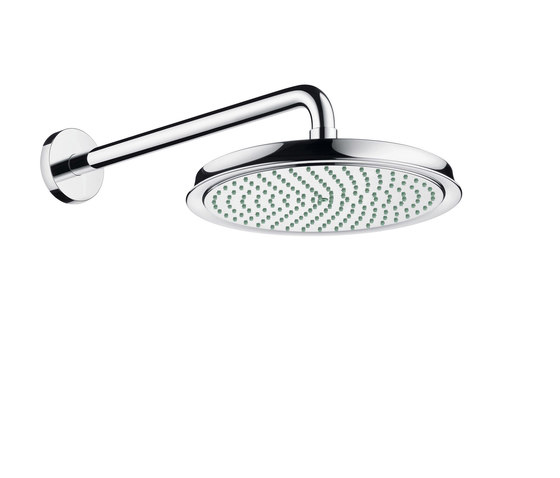 hansgrohe Raindance Classic 240 Air 1jet overhead shower with shower arm 390 mm | Shower controls | Hansgrohe