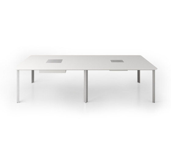 C6 Conference table system | Tables collectivités | Holzmedia