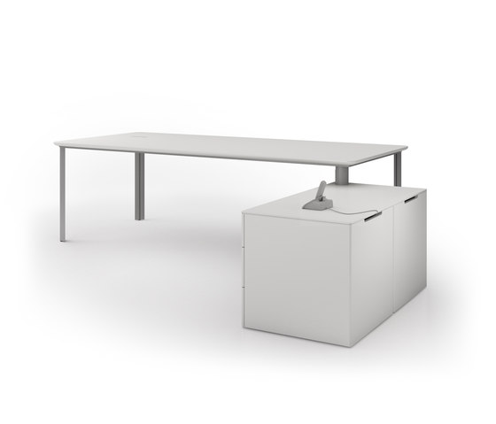 D1 Desk system | Caissons bureau | Holzmedia