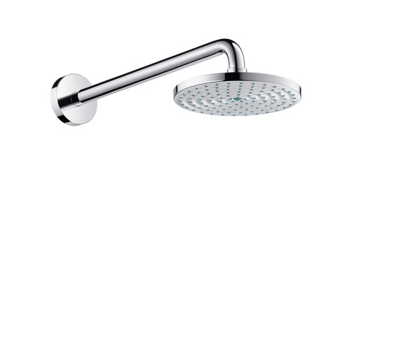 hansgrohe Raindance S 180 Air 1jet overhead shower EcoSmart 9 l/min with shower arm 240 mm | Shower controls | Hansgrohe