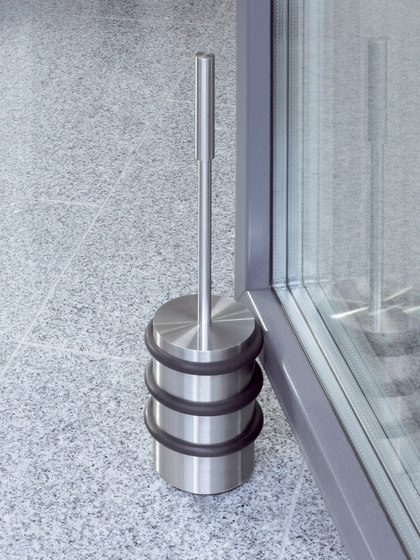 Fermaporta a pavimento con maniglia, resistente e di alta qualità | Fermaporte | PHOS Design