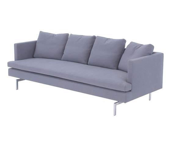 Stricto Sensu Contract | Sofa 3 Plazas Patas De Aluminio Articulo Completo | Sofás | Ligne Roset