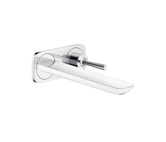 hansgrohe Single lever basin mixer for concealed installation with spout 225 mm wall-mounted | Rubinetteria lavabi | Hansgrohe