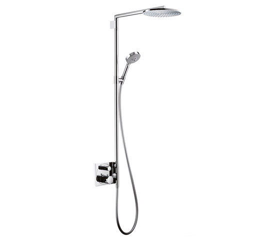 Hansgrohe Raindance 240 Showerpipe for concealed installation DN15 | Shower controls | Hansgrohe