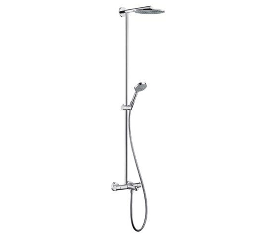 Hansgrohe Raindance Showerpipe 240 for bath tub with 350mm shower arm DN15 | Shower controls | Hansgrohe