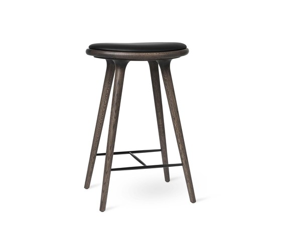 High Stool - Sirka Grey Stained Oak - 69 cm | Bar stools | Mater