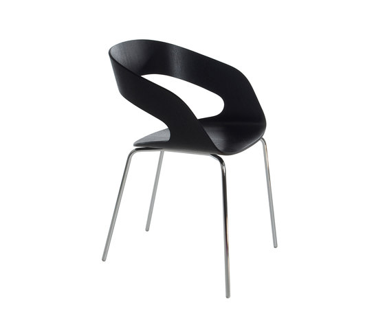 Chat 4-leg chair | Chaises | Plycollection