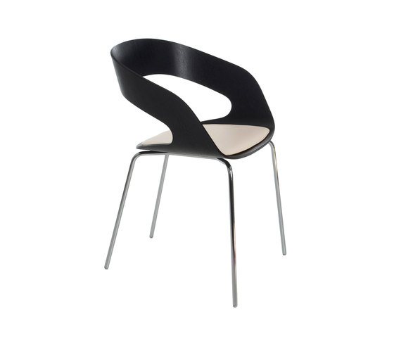 Chat 4-leg chair | Sillas | Plycollection