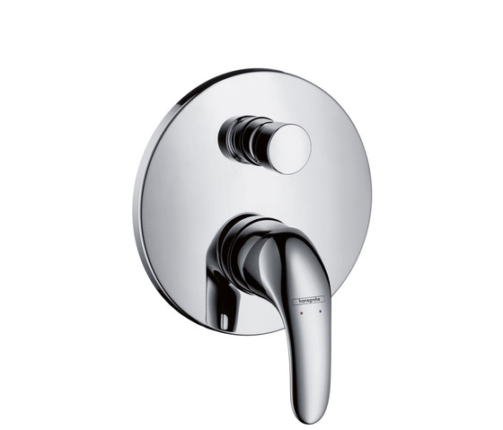 Hansgrohe Focus Single Lever Bath Mixer for concealed installation | Bath taps | Hansgrohe