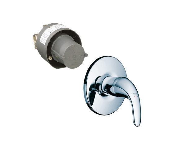Hansgrohe Focus E Single Lever Shower Mixer Set for concealed installation DN15 | Shower controls | Hansgrohe