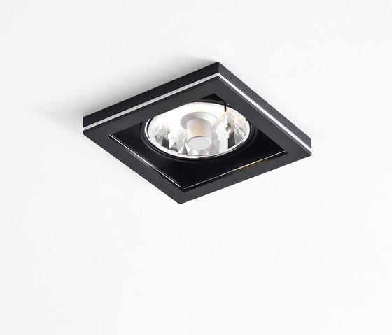 Cocoz square HIR-CE111 black | Recessed ceiling lights | Wever & Ducré