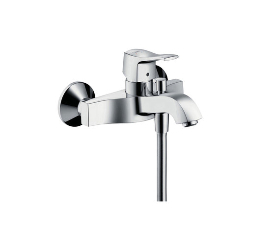 hansgrohe Metris Classic Single lever bath mixer for exposed installation | Bath taps | Hansgrohe