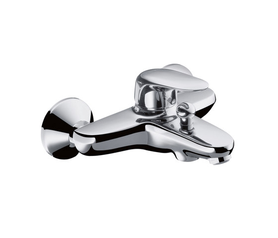 Hansgrohe Metris E Single Lever Bath Mixer DN15 for exposed fitting | Bath taps | Hansgrohe