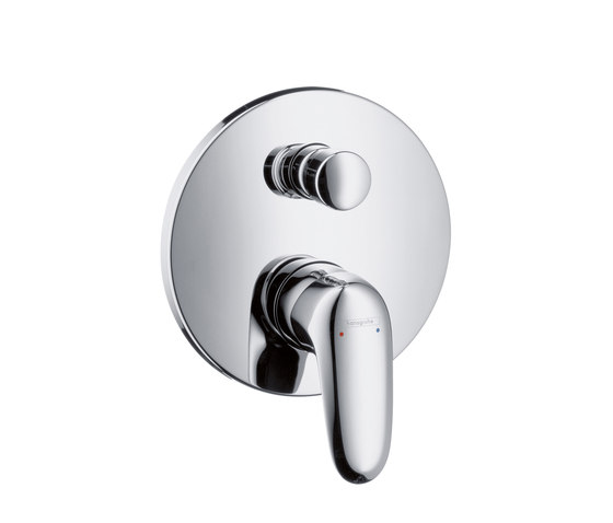 Hansgrohe Metris E Single Lever Bath Mixer for concealed installation | Bath taps | Hansgrohe