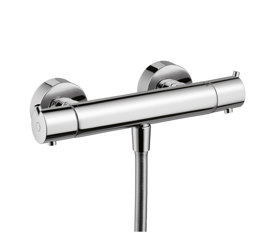 Hansgrohe Metris S Ecostat S termostato de ducha visto | Grifería para duchas | Hansgrohe