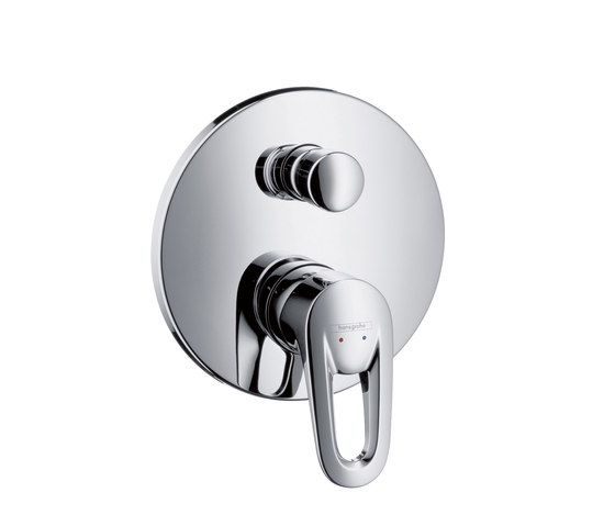 Hansgrohe Metropol E Single Lever Bath Mixer for concealed installation with integrated security combination according to EN1717 | Rubinetteria vasche | Hansgrohe