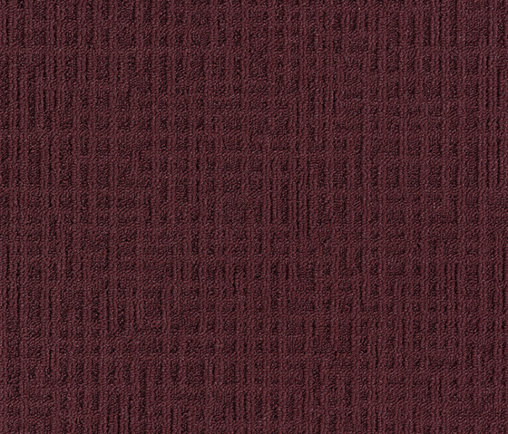 Monochrome 346721 Wine Berry | Teppichfliesen | Interface