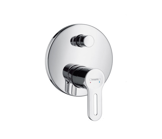 Hansgrohe Metropol E Single Lever Bath Mixer for concealed installation with integrated security combination according to EN1717 | Rubinetteria vasche | Hansgrohe