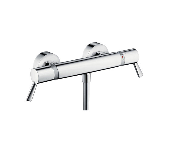 hansgrohe Ecostat Comfort Care thermostatic shower mixer for exposed installation with extra long handles | Rubinetteria doccia | Hansgrohe