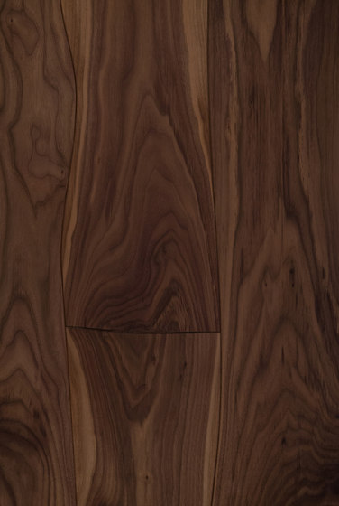 Wandpaneel Nussbaum mit V-Fuge | Holz Platten | Boleform