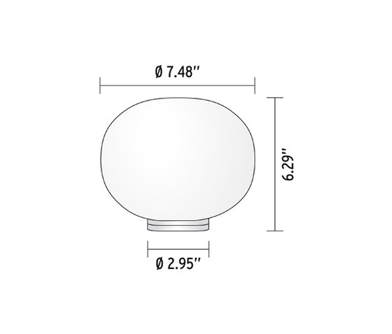 Glo-Ball Basic Zero | Lámparas de sobremesa | Flos